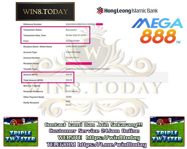 Menaikkan peluang kemenangan hingga MYR500 dengan tips cerdas! Segera main di Mega888 dan raih kemenangan besar! 🎰💰 #Mega888 #CasinoOnline #KemenanganBesar