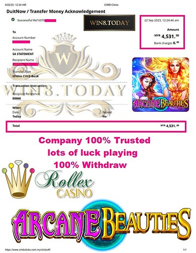 Menangkan hingga MYR4,531 di kasino online Rollex11! Baca tips dan strategi saya yang telah terbukti berhasil 💰🎲 #Rollex11 #KasinoOnline #StrategiKasino #KasinoMalaysia