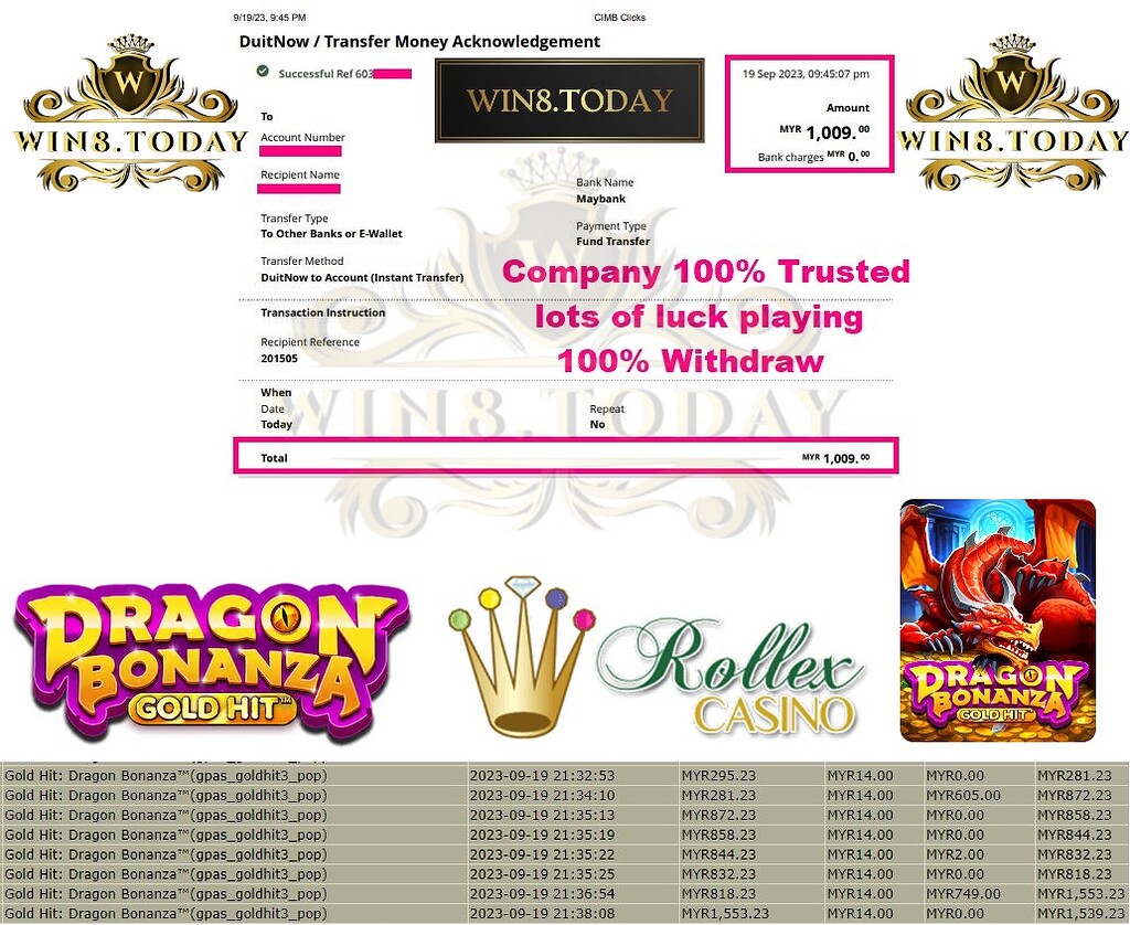 🎰💰 Tìm hiểu hành trình từ RM60 đến RM1,009 với Rollex11 Casino! Đường dày chiến thắng chờ đón bạn! 💯🎉