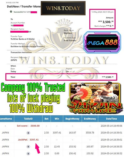 Mega888, Online na Pagsusugal, Pagtaas ng Panalo