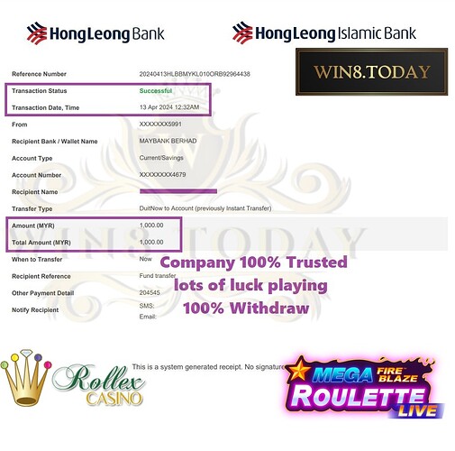 Baca kisah sukses saya bagaimana mengubah MYR200 jadi MYR1,000 di Rollex11! Pelajari strategi saya dan raih kesuksesan seperti saya! 🎲🤑 #CasinoOnline #KisahSukses