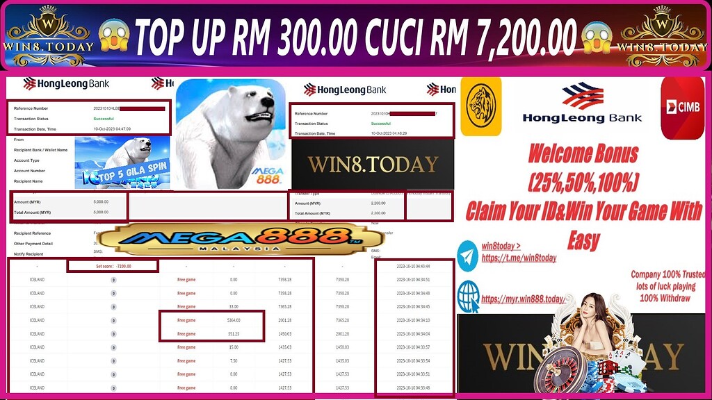 🎰🤑 Menangi besar dengan Mega888! Pelajari panduan terbaik untuk mengubah MYR300.00 menjadi MYR7,200.00! 🎉🔥 Jadilah pemenang kasino sekarang juga! 💰💯
