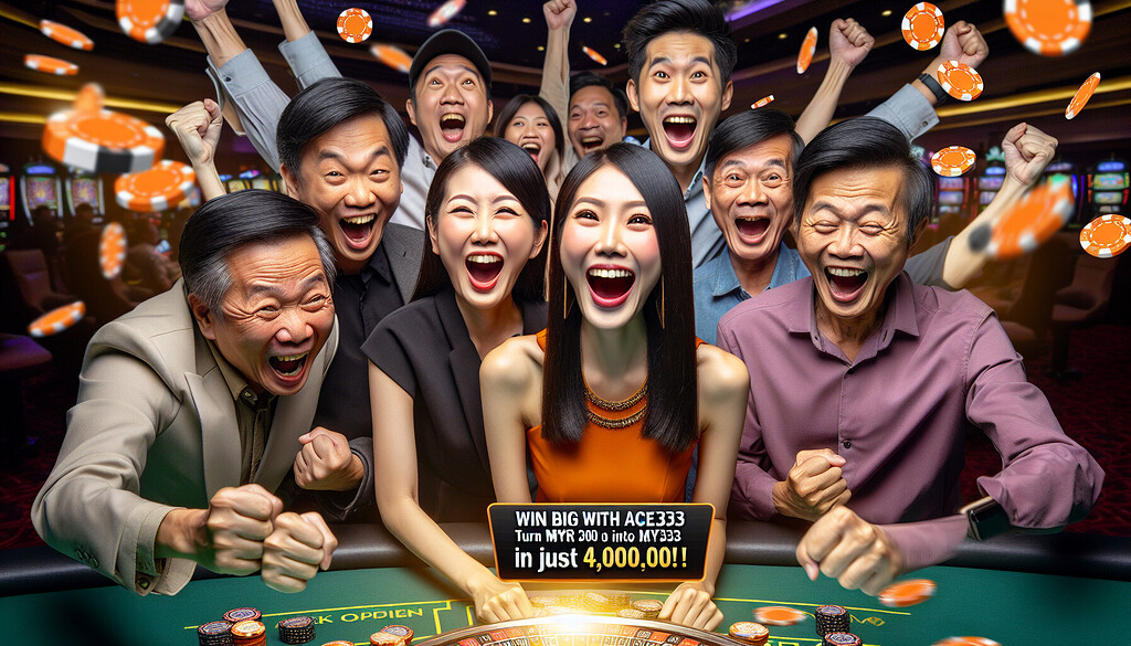 Discover the secrets to jackpot success with Ace333! Transform MYR 300 into MYR 4,000 with our ultimate guide 🎰💰 Don't miss out!