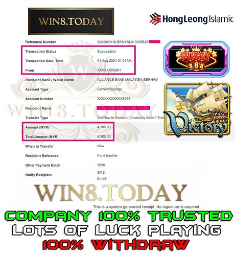 Pussy888, casino trực tuyến, hướng dẫn cờ bạc, thắng lớn, MYR 600 đến MYR 4,305