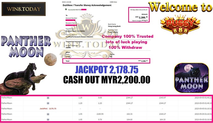 Menangkan BIG dengan Pussy888! Bagaimana Saya Mengubah MYR50.00 Menjadi MYR2,200.00 Bermain Game Kasino Populer! 🎰🤑 Dapatkan Tips dan Trik Menarik! #Pussy888 #gamekasinopopuler #menangbesar #judionline