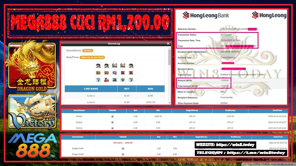 Mega888: Gawin ang iyong MYR100.00 maging MYR1,200.00 sa Casino Game Sensation!