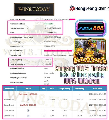 Learn how to turn a small investment into substantial earnings with Mega888. This guide offers a step-by-step approach to transforming MYR30.00 into MYR1,800.00, covering tips on account setup, game selection, bankroll management, and leveraging bonuses.