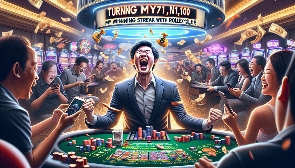  💰✨ Turn MYR170 into MYR1,100! Dive into the thrilling world of Rollex11 Casino and start winning now! 🎰🎉 