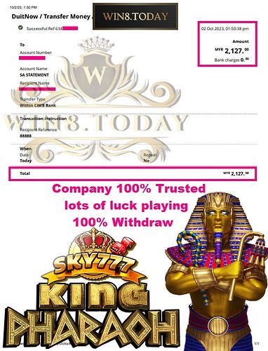 Kemenangan luar biasa! Uncover rahasia sukses bermain di Sky777 dan mengubah MYR80.00 menjadi luar biasa MYR2,127.00 dalam sehari! 💰🎰 Temukan tips menang di sini! #CasinoOnline #Sky777 #PerjudianOnline #Jackpot