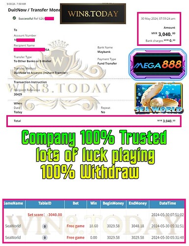 Explore my journey of turning MYR 50 into MYR 3,040 with Mega888 through strategic plays and smart choices. Get tips and advice for your own online casino success.