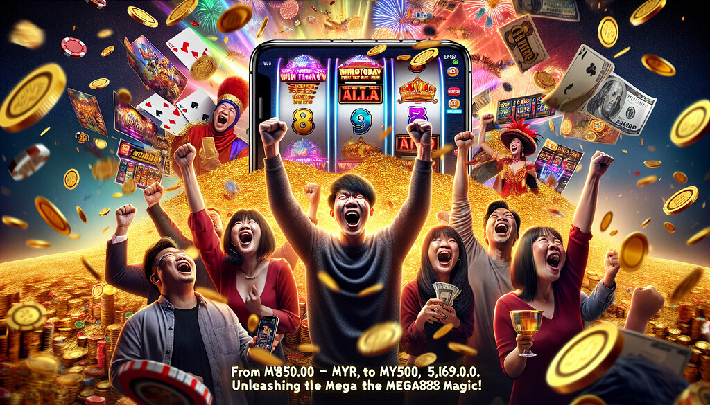  Uncover the story of a massive win from MYR500.00 to MYR5,695.00! Dive into the Mega888 jackpot journey 🎉💰 #megasuccess #gamblinggoals 