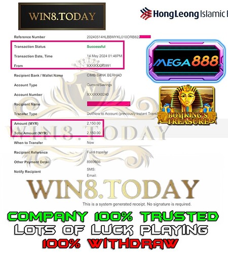 Mega888, online casino winnings, increase investment