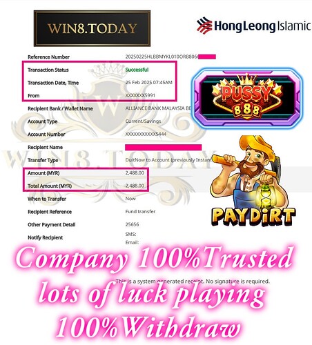 This gamer-friendly guide offers tips on how players can turn their investment in Pussy888 from MYR 100 into substantial payouts.