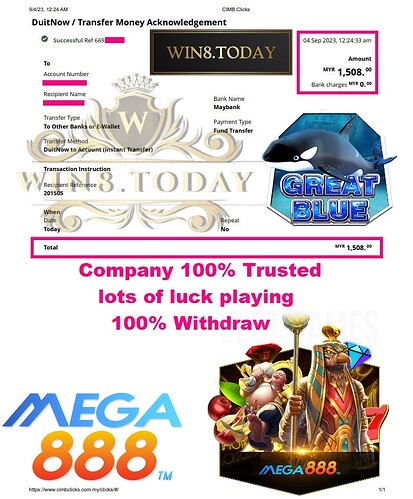 Dari MYR40.00 hingga MYR1,508.00: Petualangan Seru Mega888 Casino Game! 🎰💰 Temukan pengalaman kasino online yang penuh kejutan di Mega888. Baca artikel ini untuk mendapatkan tips dan trik memenangkan permainan! #Mega888 #KasinoOnline #Perjudian