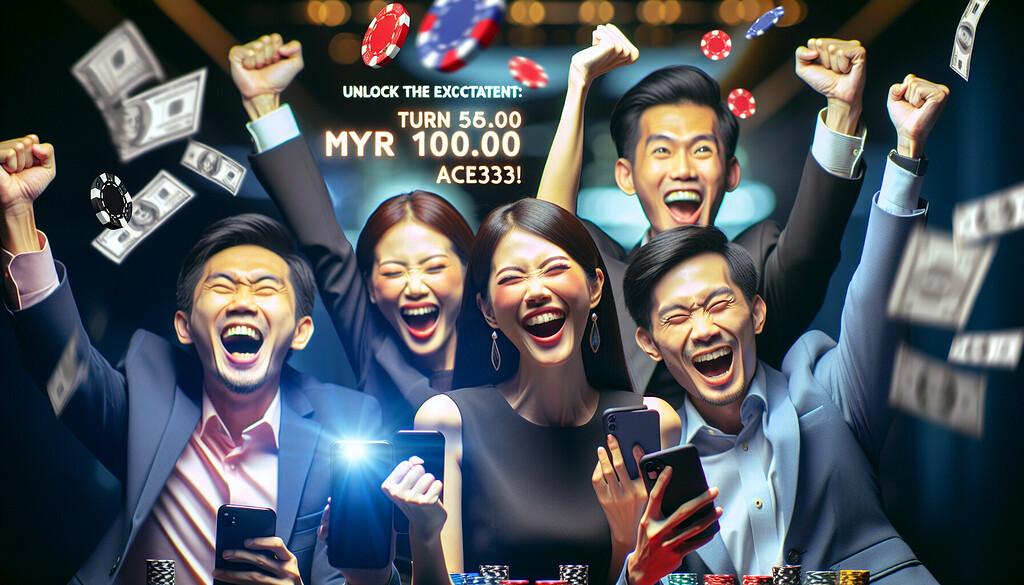  Win big with Ace333! Play now from MYR 50.00 to MYR 1,000.00 🎰💰 Thrilling games await! 