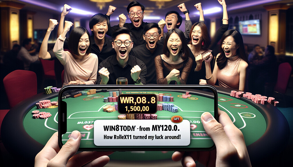 🎰💰💥 Win big with Rollex11! Turn MYR200 into MYR1,500 in no time! Start spinning now and claim your winnings! #casino #jackpot