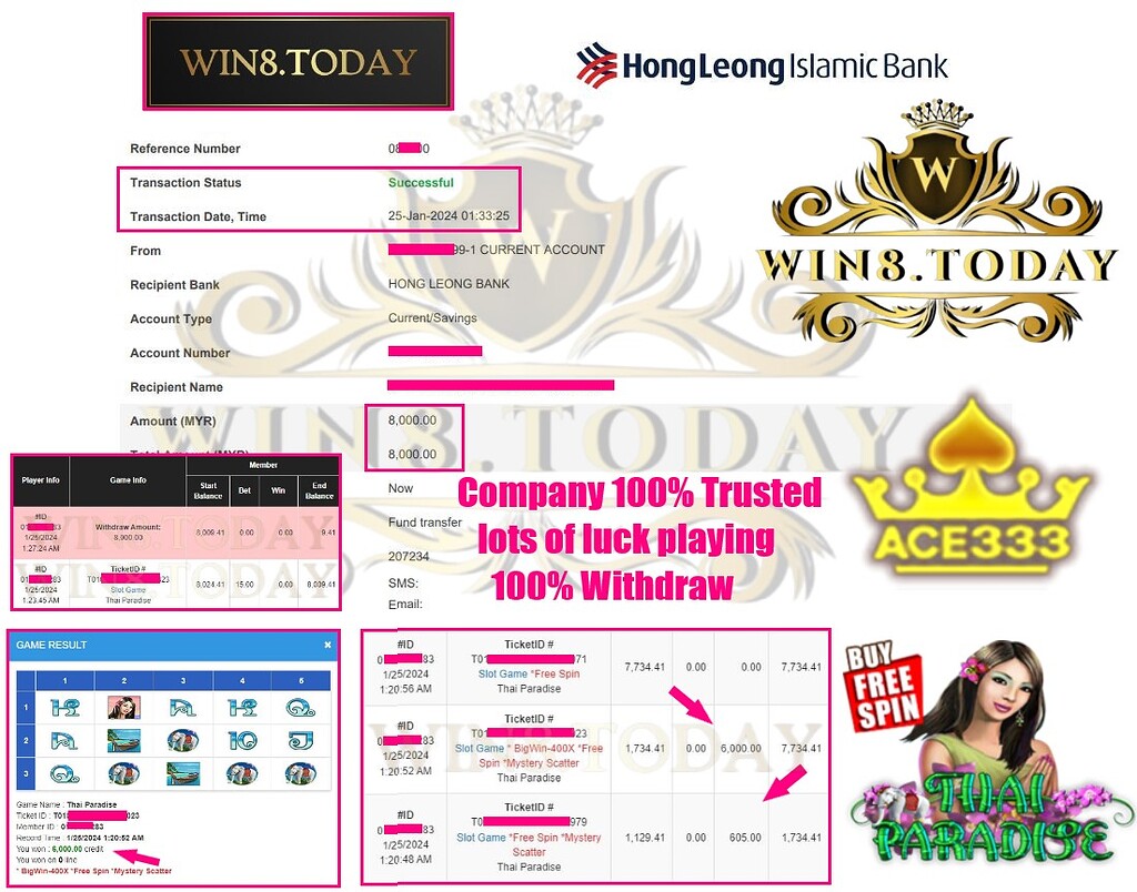 Paano Ko Ginawang MYR 500.00 Maging MYR 8,000.00 sa Ace333: Paglalahad ng Pinakamahusay na Kuwento ng Tagumpay sa Online Casino!
