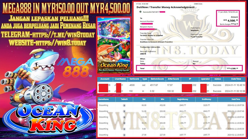  Pag-convert ng MYR150 sa MYR4,500 gamit ang Mega888: Isang Nakababagong Gaming Experience! 