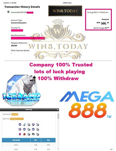 Buat jutaan rupiah dengan Mega888! Mainkan permainan kasino terpanas dan menang besar hanya dengan MYR38.00! 🎰💰 Bergabung sekarang! 🎉 #Mega888 #KasinoOnline #GameKasino