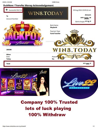 Selamat! Temukan Live22 🎰💰 Situs judi online terbaik yg menawarkan game casino favoritmu. Mulai kartu uangmu dari RM40.00 & ubah menjadi RM500.00! 🚀 #Live22 #judionline #gamecasino #menangbesar #tipsmenang #strategibermain