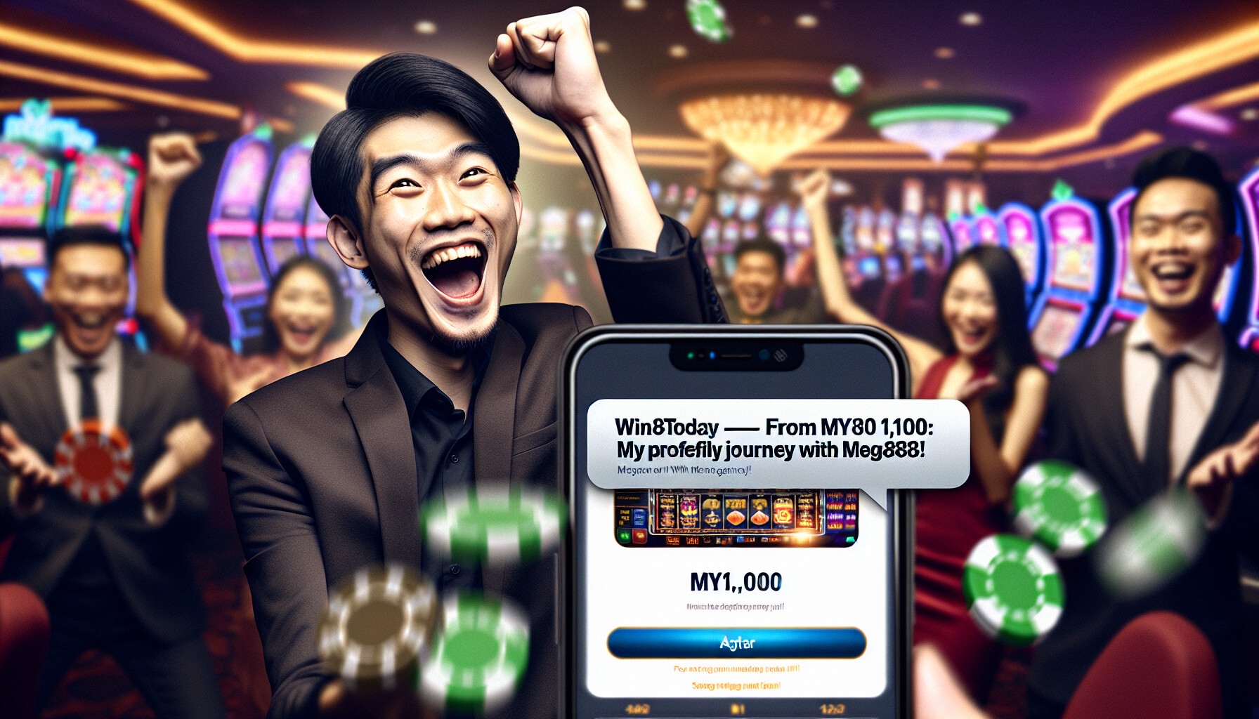  💰💥Turn MYR140 into MYR1,000 with Mega888! Dive into the gaming revolution now and multiply your cash!🎮🚀 
