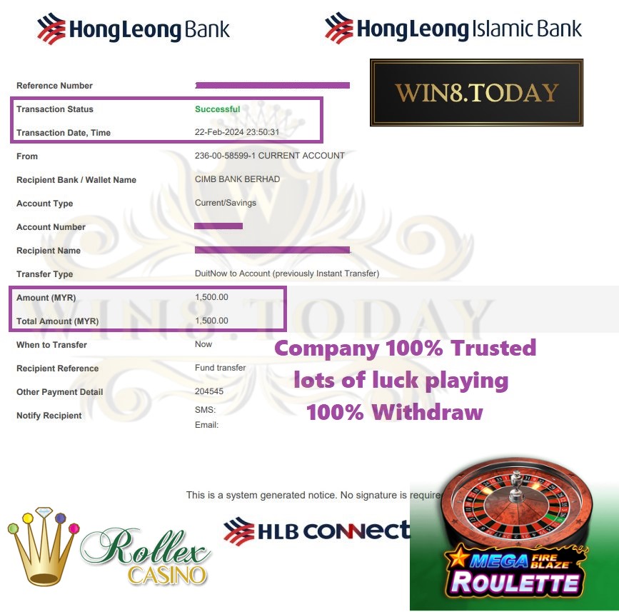  Palitan ang Myr300 sa Myr1,500 gamit ang Rollex11: Ang Pinakamahusay na Kuwento ng Tagumpay sa Online Casino! 