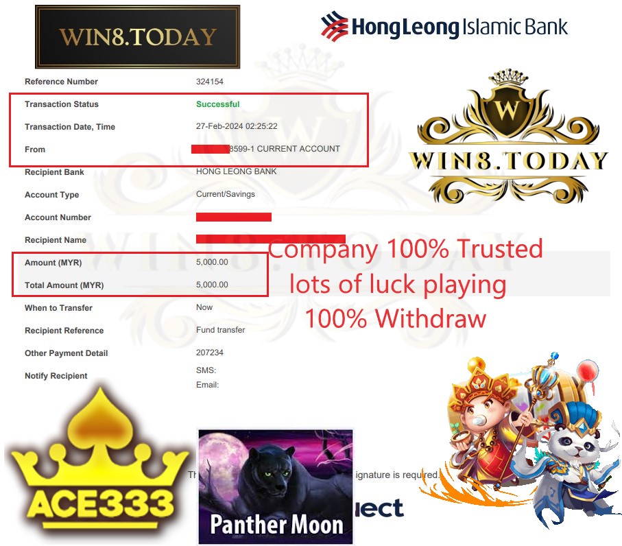  Discover how Ace333 transformed my winnings from MYR500 to MYR5,000! 🎰🤑 Unleash the luck and win big with Ace333 now! 💰🎲 