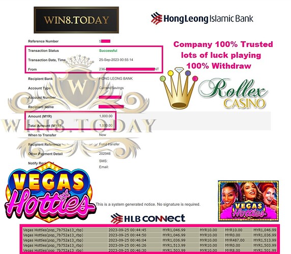 Mula sa MYR75.00 hanggang MYR1,000.00: Lumaya sa Potensyal na Panalo sa Larong Rollex11 Casino!
