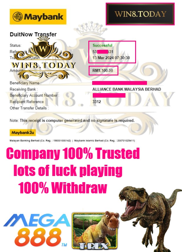 💰💥 Unbelievable journey from MYR 100.00 to MYR 1,100.00 in Mega888! Learn how I hit the jackpot and doubled my winnings! #CasinoSuccess #BigWins 🎰🤑