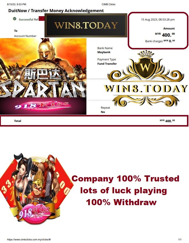  🎰🤑 Turn Myr50.00 into Myr400.00 with 918kiss Casino Game! 💰💥 The Ultimate Guide for Winning Big! Don't Miss Out on the Casino Action! 🎉🔥 