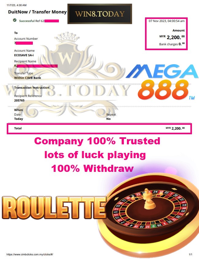  Mula P200.00 hanggang P2,200.00: Lumaya ang iyong suwerte sa Mega888 Casino Game! 