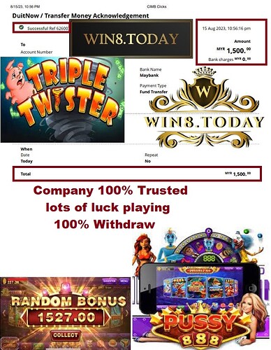  Raih kemenangan besar di Pusssy888! 💰💥 Transformasi myr150.00 jadi myr1,500.00 dengan permainan kasino seru yang mengasyikkan. 🎰🤑 