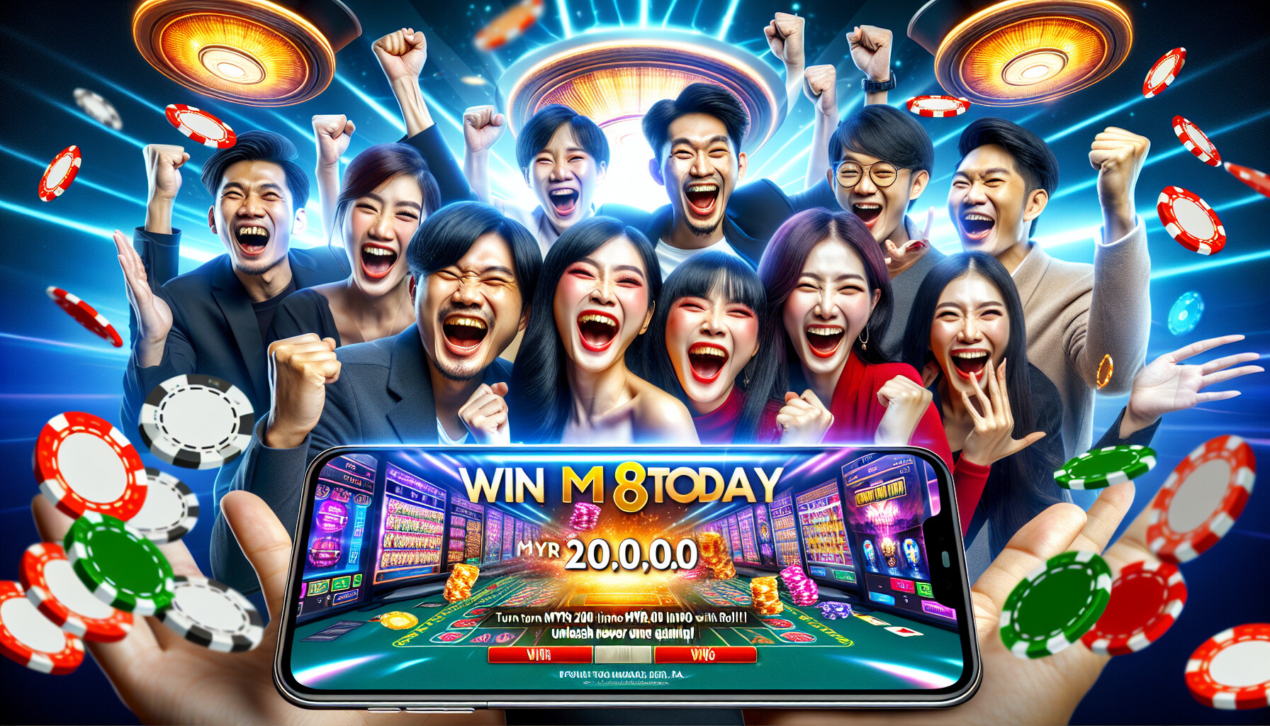  🎰🤑 Unlock Your Winning Potential Today! Win Big with Rollex11 - From RM200 to RM1,000! 💰💥 