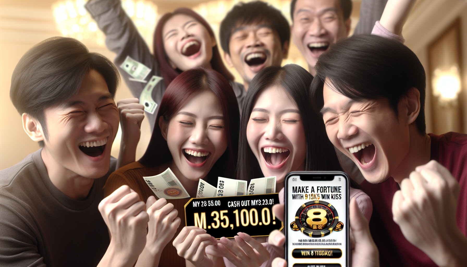 Experience the ultimate thrill and win big with 918kiss! Dive into the world of online gaming and turn MYR 250 into MYR 5,200! 🎰💰 #918kiss #onlinegaming