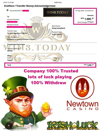 Trở thành triệu phú trong nháy mắt! 🤑 Chơi NTC33 và Newtown Casino, biến MYR45 thành MYR1,000. Không thể chối từ! 💰✨