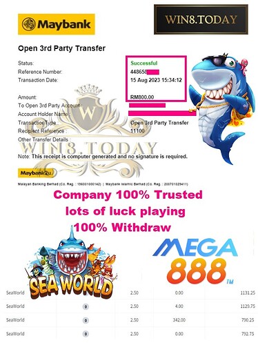 Manalo ng malaki sa Mega888: I-transform ang MYR100.00 sa MYR800.00 sa Ultimate Casino Game Experience!