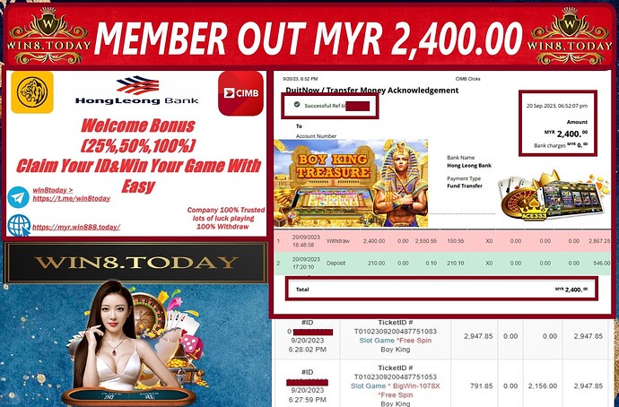 Merasakan kemenangan besar! 🎉🤑 Langkah demi langkah, ubah MYR210.00 ke MYR2,400.00! Temukan rahsia bermain permainan kasino seru Ace333 untuk hidup yang lebih baik! 💰🎰