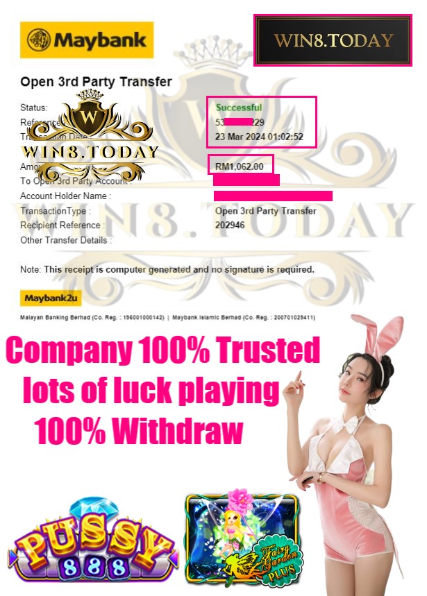 🔥Explore how Pussy888 worked its magic, turning MYR 100 into MYR 1,062! Unleash your luck with this incredible journey! 💰🍀 #Pussy888 #BigWin