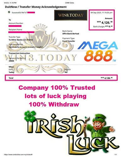  Thử vận may 🍀 Mega888 và biến số tiền từ MYR60 thành MYR4,126! Đổi đời với trò chơi Casino hấp dẫn! 
