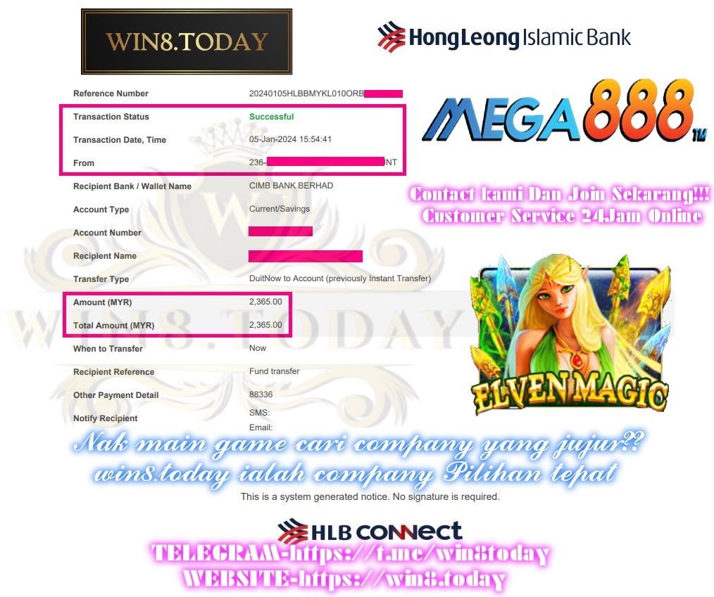  💰Turn your MYR90 into MYR2,365: Witness the magic of a Mega888 Jackpot win! Join me on my journey! 🎰🏆 