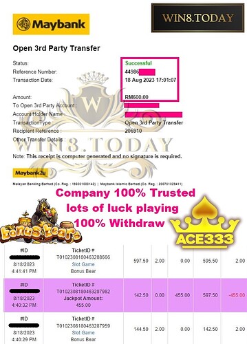 Chinh phục đảo ngược vận may 🎰💰 với game casino Ace333! Thử thách thú vị, chiến thắng lớn 🏆💸 150,00 MYR -> 600,00 MYR! Hãy tham gia ngay!