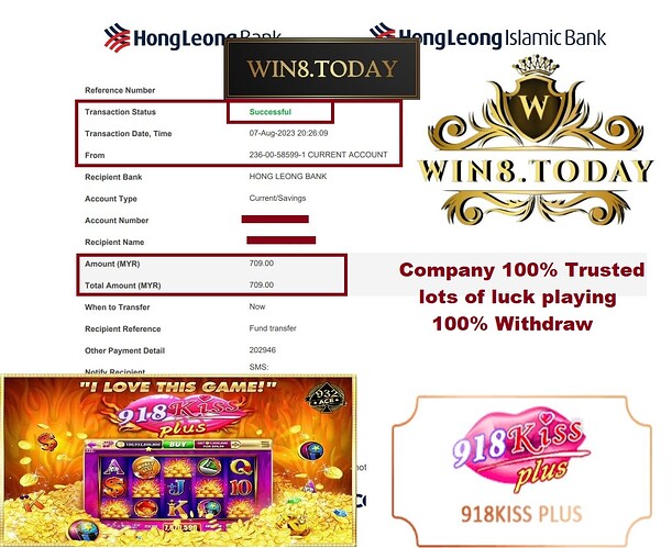 🎰🤑 Thách thức 918kiss_plus: Từ MYR100.00 thành MYR709.00 - Sở hữu thắng lớn ngay tại casino! 🎉💰