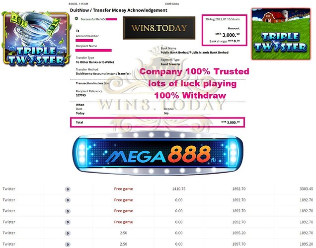 🤑 Jom menang besar dengan Mega888! Ubah RM75 menjadi RM3,000 dalam permainan Casino Mega888! Bergabunglah sekarang! 💰🎰