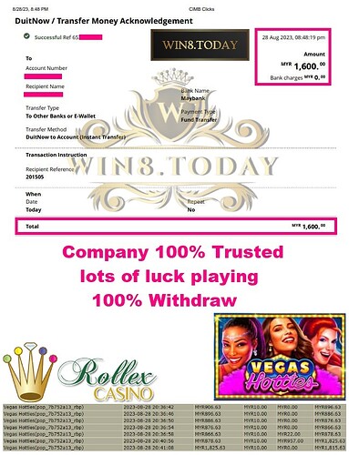 Dari bet 75.00 MYR 💰 kemenangan 1,600.00 MYR 🎉 dalam permainan kasino Rollex11 ✨: Cerita pembuktian kemujuran dan rezeki tak terduga! 🍀 #KasinoMalaysia