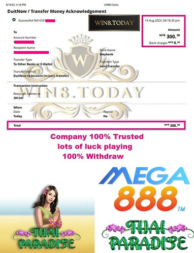 Mula sa Mega888 Myr52.00 hanggang Myr300.00: Nagpapalaya sa Sayahan ng Casino Games!