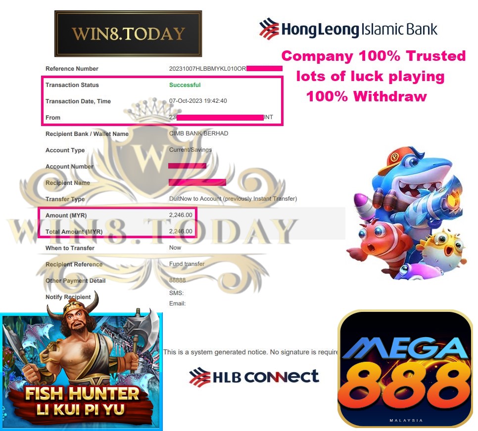  💥 Unleash the Excitement with Mega888! 💰 Turn MYR300.00 into MYR2,246.00 😱 in this Thrilling Casino Game! 🎰 Join Now! 