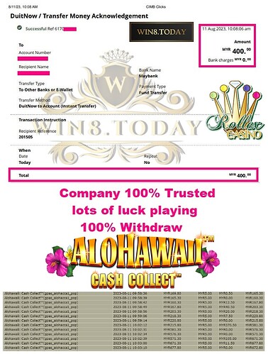 🎰❤️ Hòa mình vào niềm vui cùng Rollex11 casino! 🤑🔥Giành lợi nhuận lên đến MYR400 với chỉ MYR30! 😍💰 Tham gia ngay!